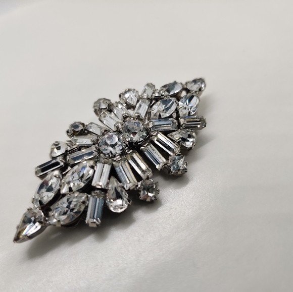 VTG Keyes Dress/Shoe Clips Duette Separable Brooch - Picture 5 of 12